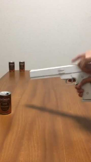 おもちゃ 拳銃 紙 工作 鉄砲
