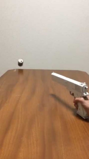 おもちゃ 拳銃 紙 工作 鉄砲