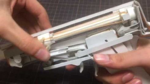 おもちゃ 拳銃 紙 工作 鉄砲
