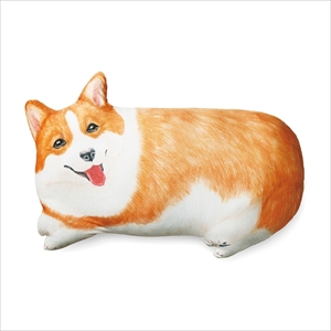 コーギーのおなかぽよぽよ枕カバー