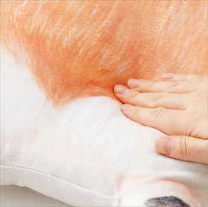 コーギーのおなかぽよぽよ枕カバー