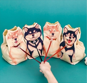 コーギーのおなかぽよぽよ枕カバー