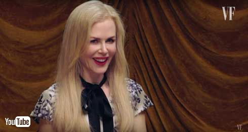 ニコール・キッドマンが昆虫を食べる動画