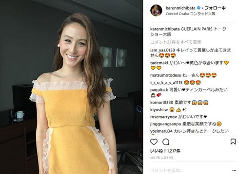 道端カレン　ショートカット　ロングヘア