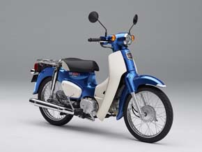 スーパーカブ110（グリントウェーブブルーメタリック）