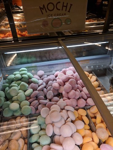 カラフルなアイス