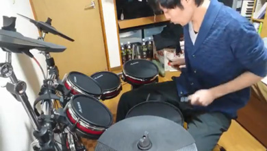 狩野英孝 ドラム ラーメン、つけ麺、僕イケメン