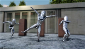 五輪の謎オブジェ「モルゲッソヨ」にネット民熱狂　イラストやアスキーアート、ついには3DCGアニメ化を果たす