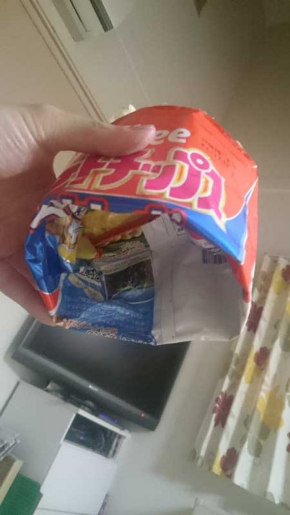 ポテチ 開け方 袋 スナックボウル開け