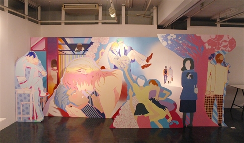 BL顔出しパネル