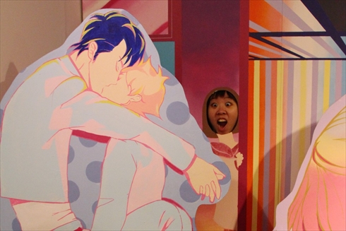 BL顔出しパネル