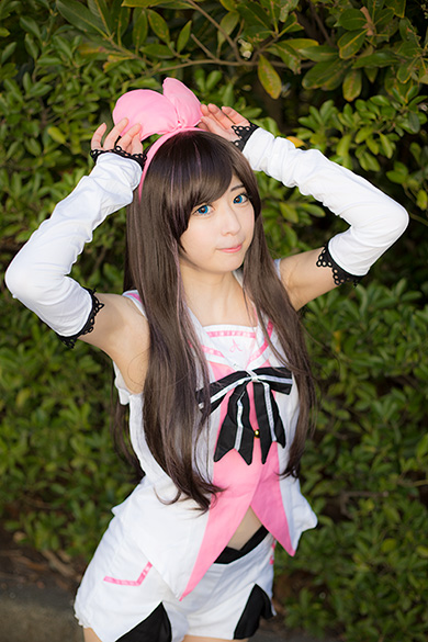 ワンダーフェスティバル ワンフェス コスプレ 夜月めゆ キズナアイ