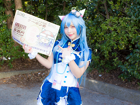 ワンダーフェスティバル 2018 冬 ワンフェス コスプレ うらまる