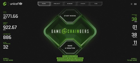 Game Chaingers　ユニセフ