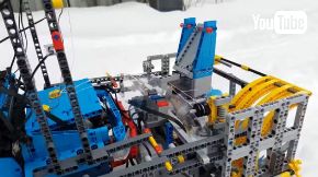 LEGO レゴ 除雪機 雪かき車 制作