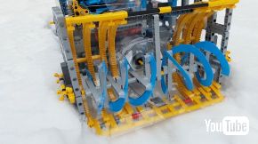 LEGO レゴ 除雪機 雪かき車 制作