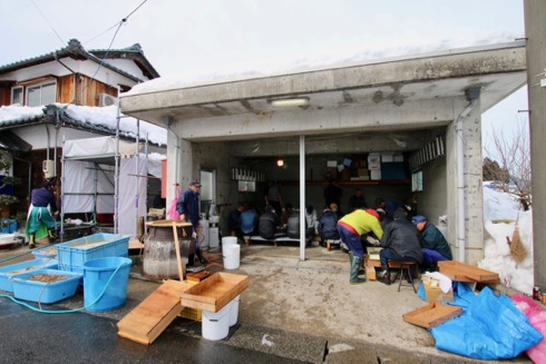 ごぼう講 下準備