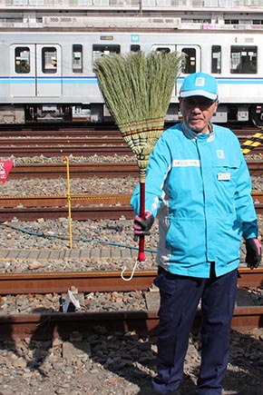 掃除用具は個別にカスタマイズされていた