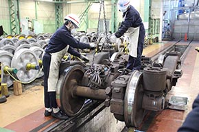 モーターが外される