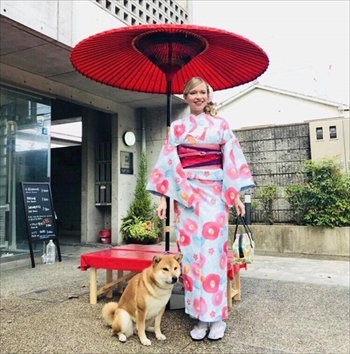 柴犬カジくん