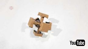 ダンボール ルービックキューブ 製作 動画 テンプレート