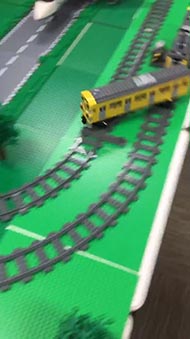 電車でD 複線ドリフト レゴ