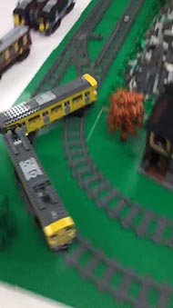 電車でD 複線ドリフト レゴ
