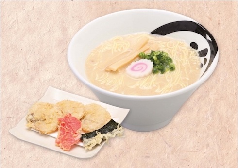 ラーメンと天ぷら