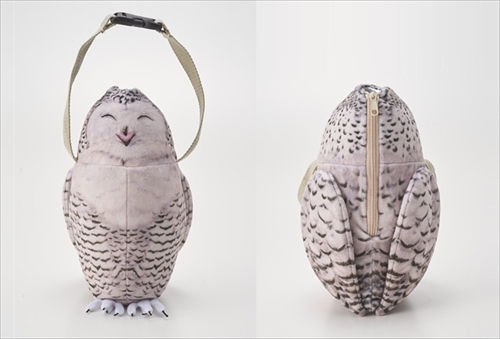 フクロウのペットボトルケース