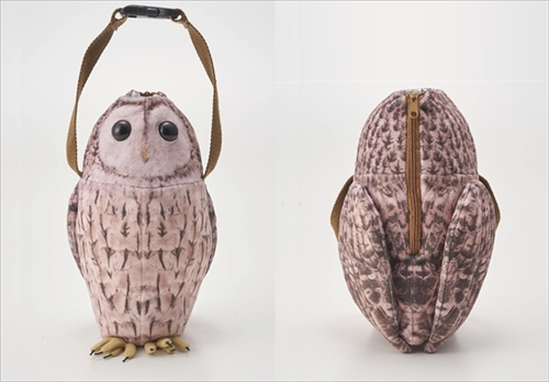 フクロウのペットボトルケース