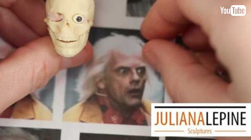 バック・トゥ・ザ・フューチャー ドク フィギュア ハンドメイド メイキング動画