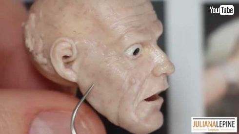 バック・トゥ・ザ・フューチャー ドク フィギュア ハンドメイド メイキング動画