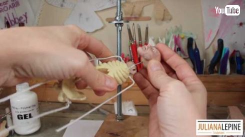 バック・トゥ・ザ・フューチャー ドク フィギュア ハンドメイド メイキング動画