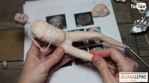 バック・トゥ・ザ・フューチャー ドク フィギュア ハンドメイド メイキング動画