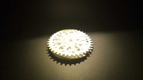 ポップアップカード 歯車 アート 月本せいじ