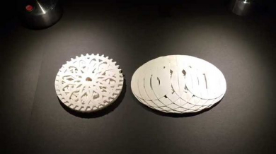 ポップアップカード 歯車 アート 月本せいじ