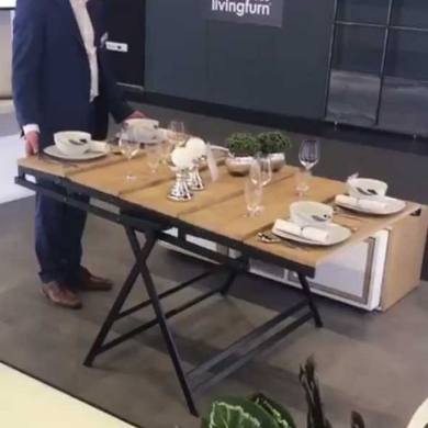 テーブル 棚 変形 EVE collection ドイツ