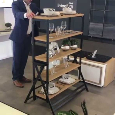 テーブル 棚 変形 EVE collection ドイツ