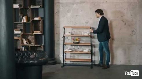 テーブル 棚 変形 EVE collection ドイツ