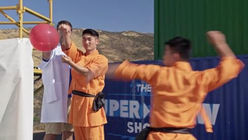 スーパースロー 針 ガラス 風船 達人 