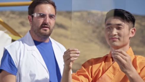 スーパースロー 針 ガラス 風船 達人 