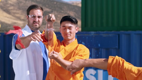 スーパースロー 針 ガラス 風船 達人 