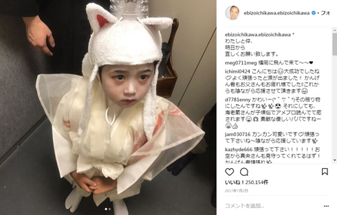 市川海老蔵 勸玄 夢