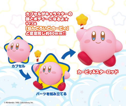 ころころいど カービィ カプセルトイ フィギュア