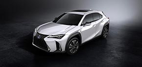 LEXUS UX250h "F SPORT"（俯瞰）