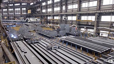 三菱重工 豪華客船 タイムラプス