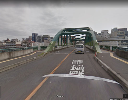 実際の大栄橋