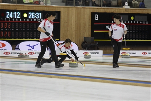 カーリング体験