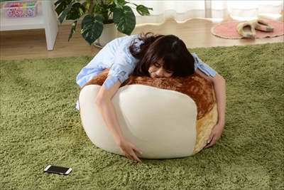 食パンビーズクッション