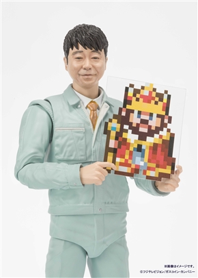 ゲームセンターCX 有野課長 フィギュア ゲームセンターCX」3Dスキャンでシワまで再現した有野課長